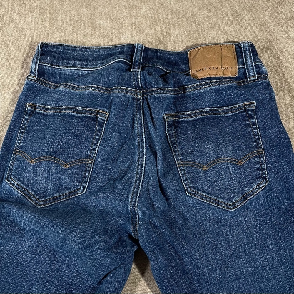 American Eagle Next Level Flex Blue Jeans 29 X 30 - Picture 5 of 5